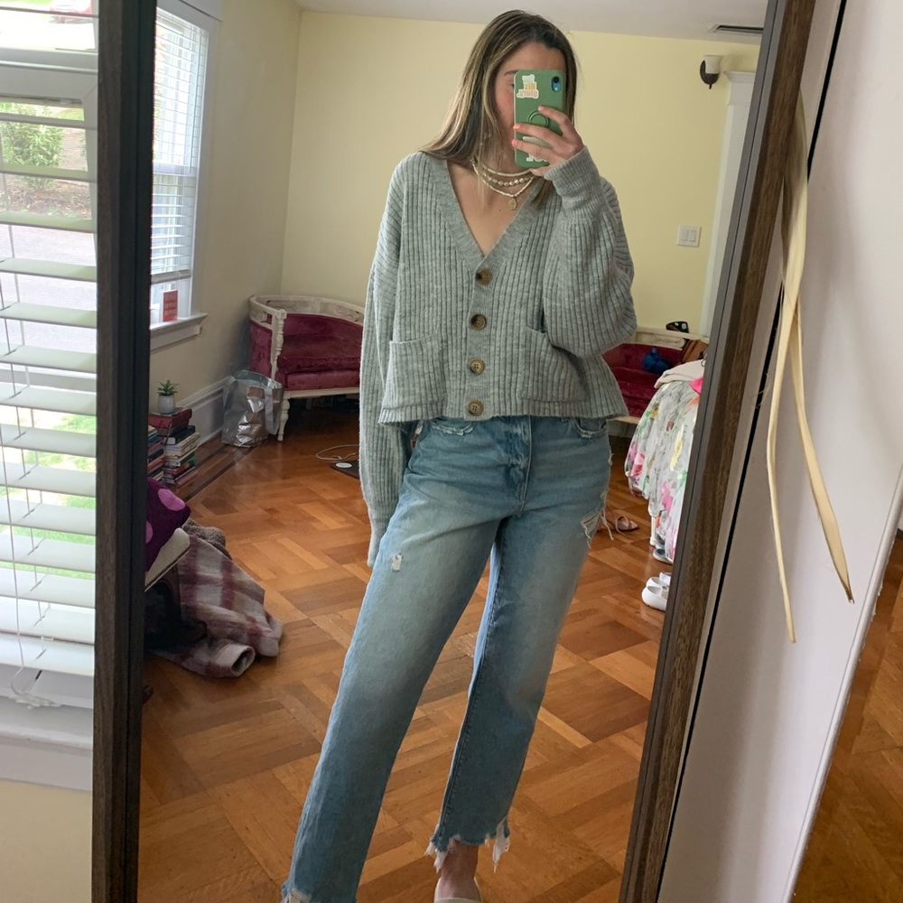 cropped sweater